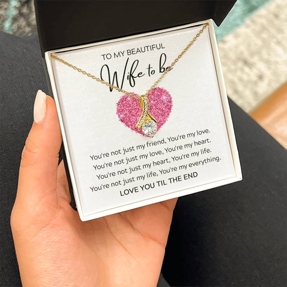 My Beautiful Wife To Be | Alluring Beauty Necklace - JENACDirect