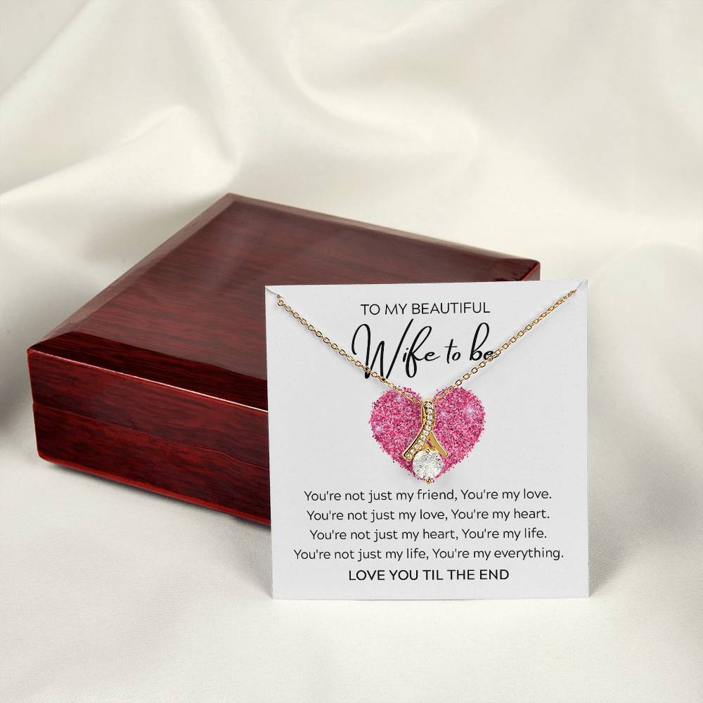 My Beautiful Wife To Be | Alluring Beauty Necklace - JENACDirect