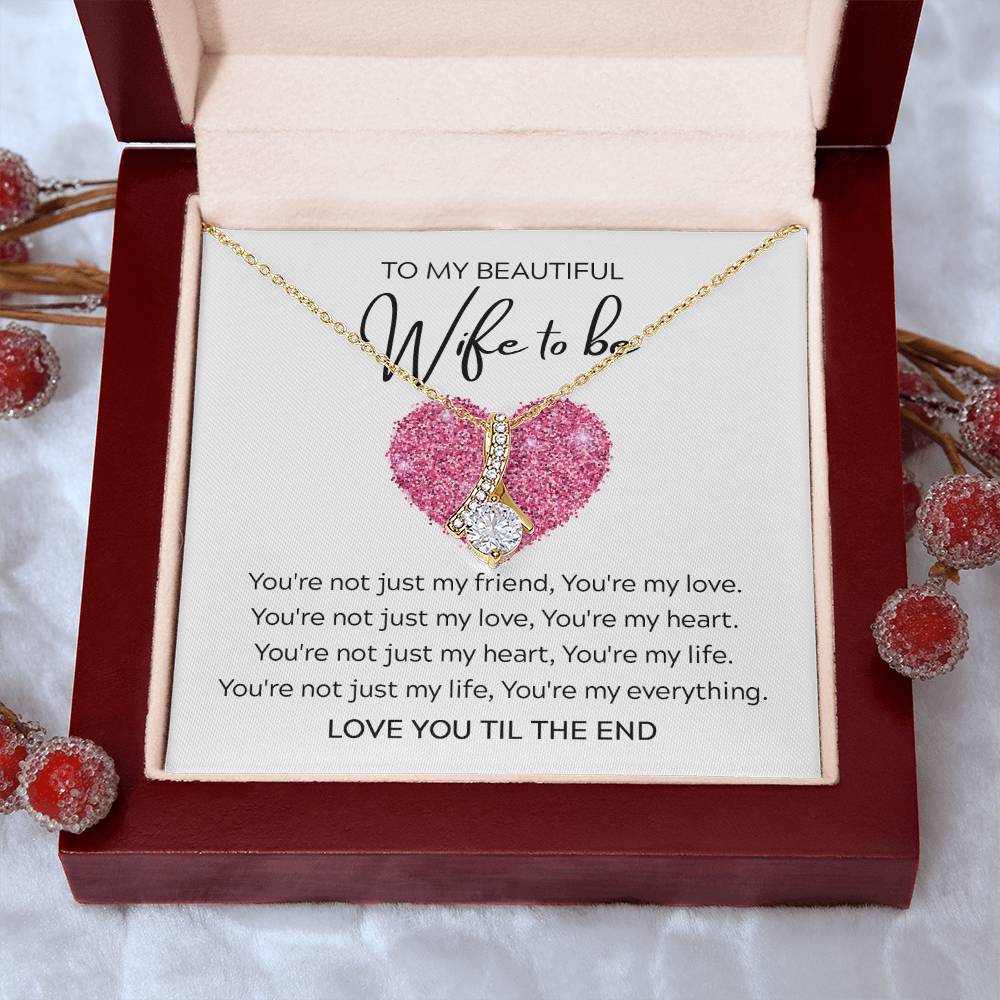 My Beautiful Wife To Be | Alluring Beauty Necklace - JENACDirect