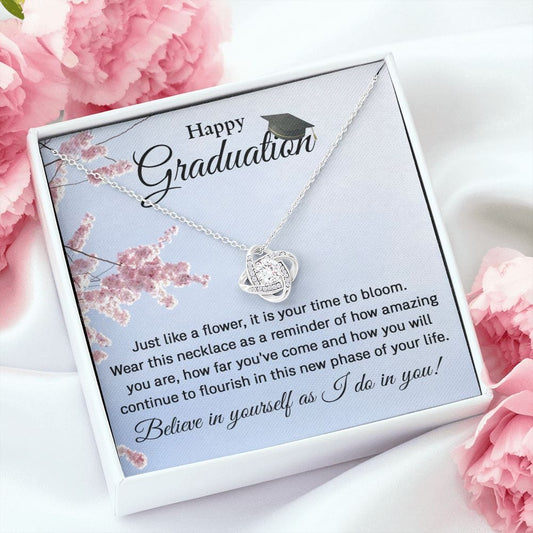 Happy Graduation | Love Knot Necklace - JENACDirect