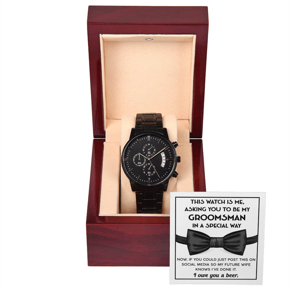 Groomsman | Special Way | Chronograph Watch - JENACDirect