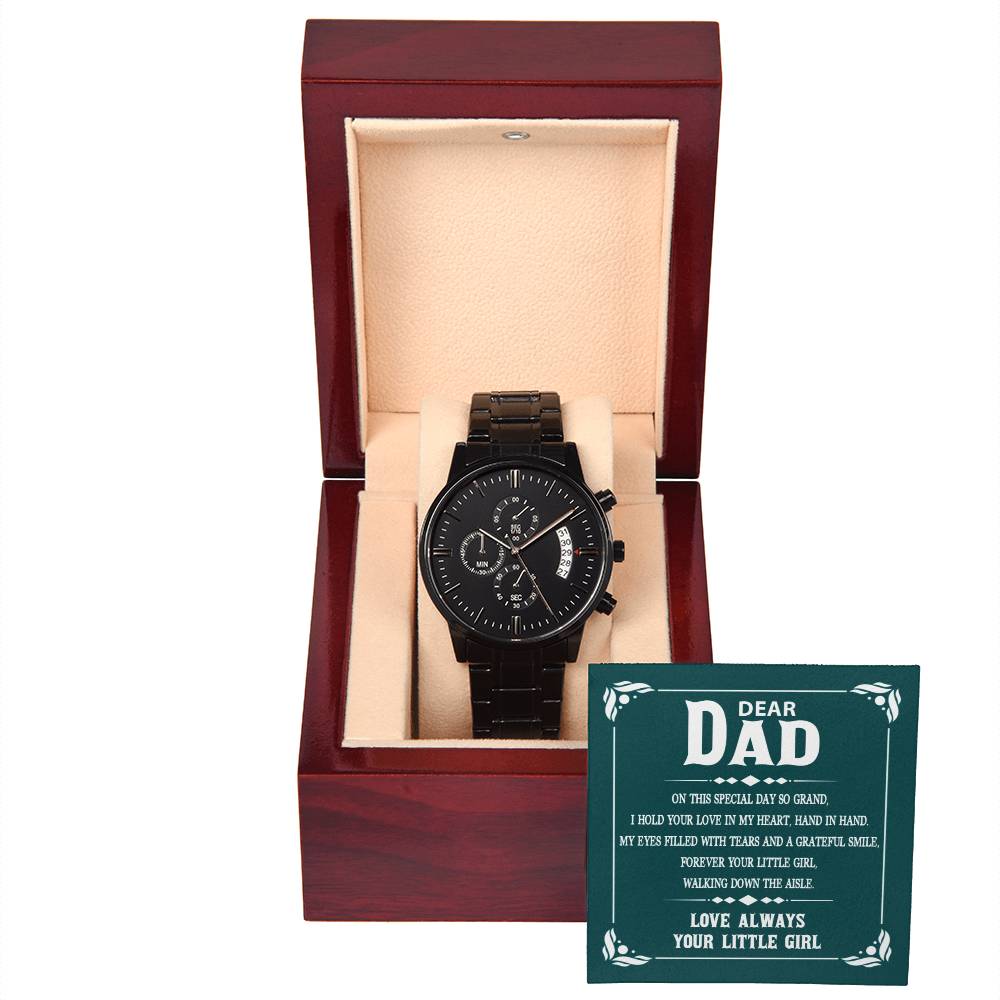 Dear Dad | Love Always | Chronograph Watch - JENACDirect