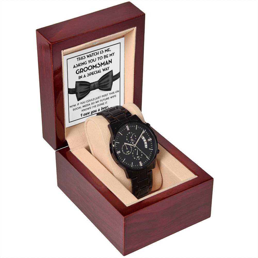 Groomsman | Special Way | Chronograph Watch - JENACDirect