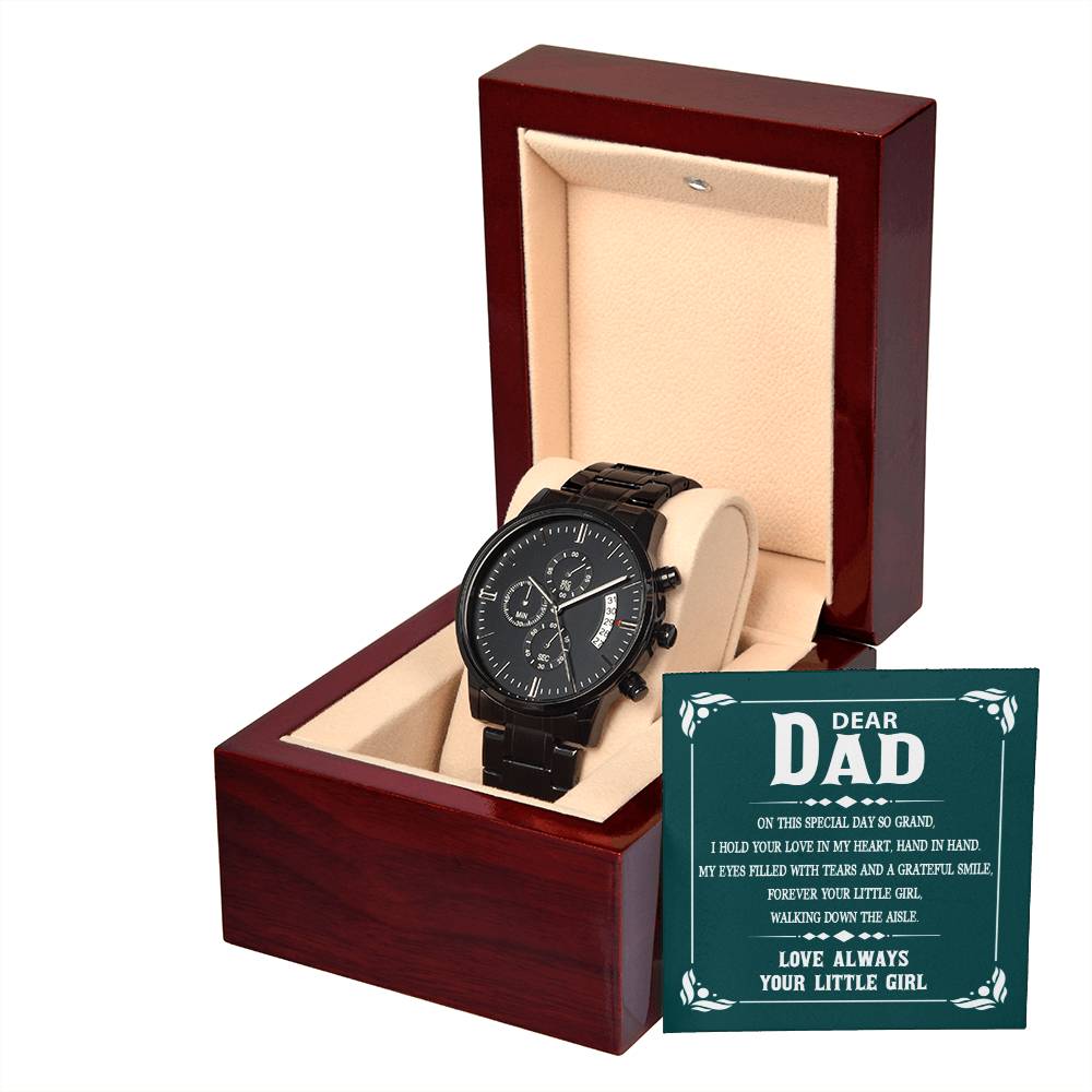 Dear Dad | Love Always | Chronograph Watch - JENACDirect