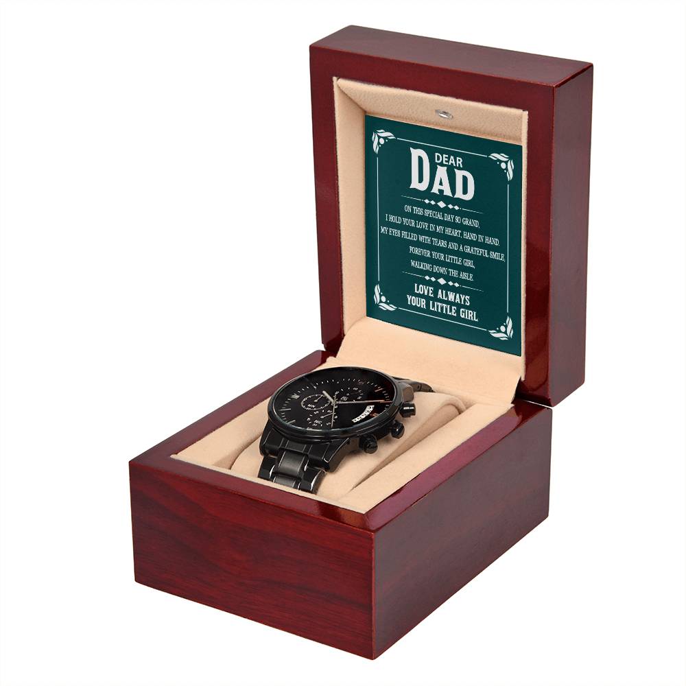 Dear Dad | Love Always | Chronograph Watch - JENACDirect