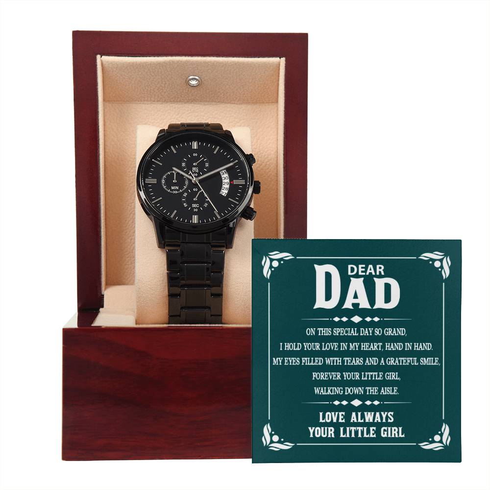 Dear Dad | Love Always | Chronograph Watch - JENACDirect