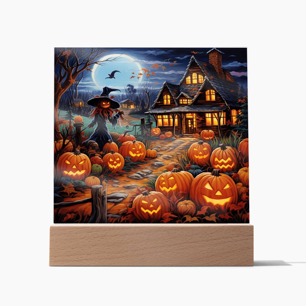 Halloween Home | Acrylic Plaque - JENACDirect