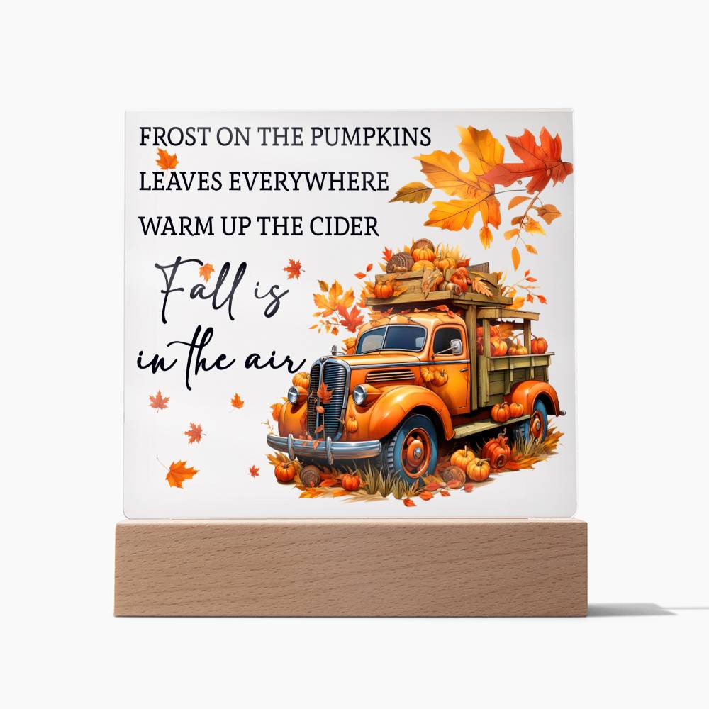 Fall Is In The Air | Acrylic Plaque - JENACDirect