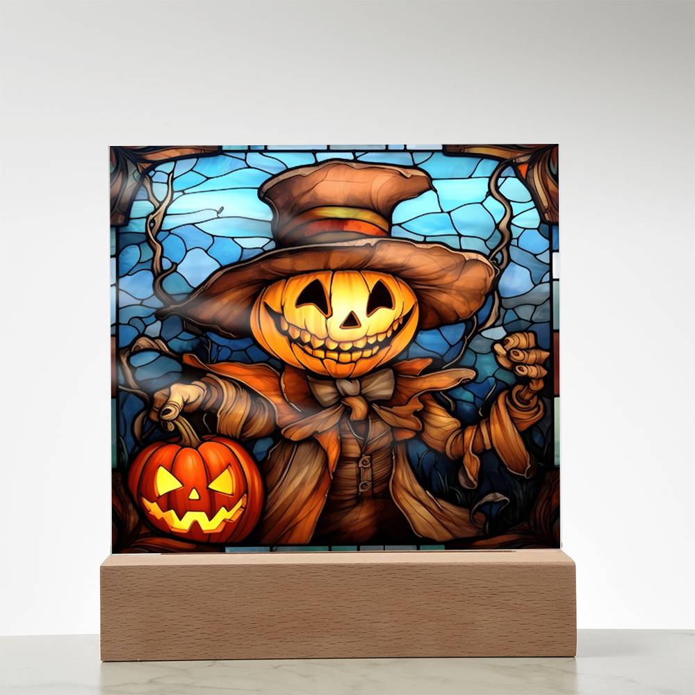 Halloween Pumpkin | Acrylic Plaque - JENACDirect