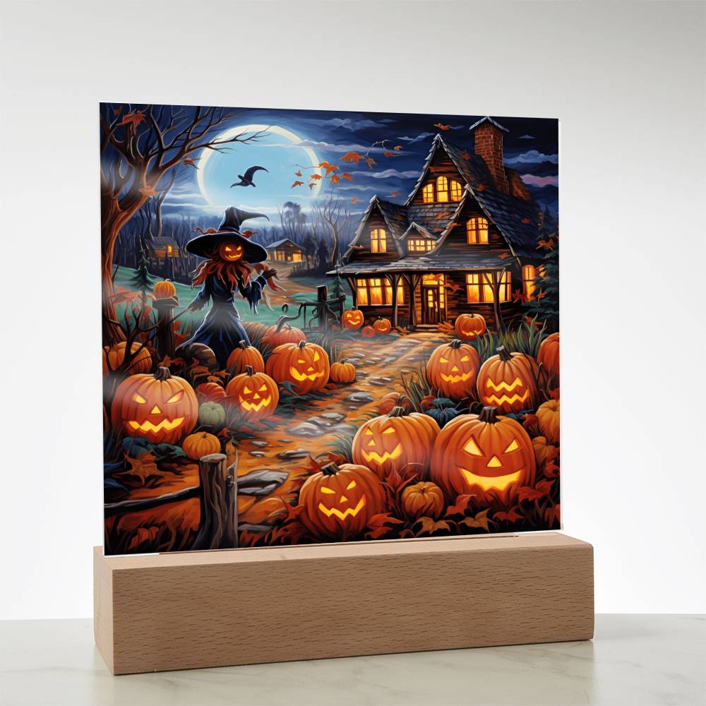 Halloween Home | Acrylic Plaque - JENACDirect