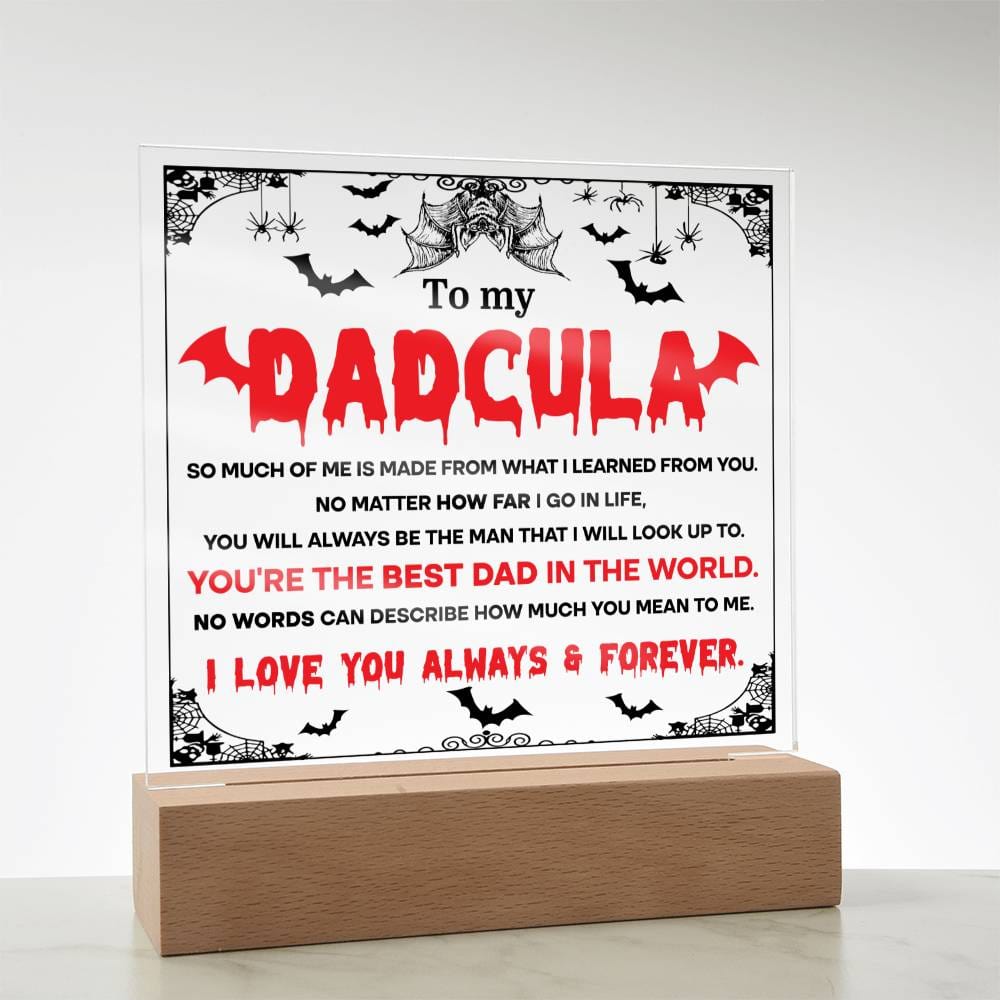 To My Dadcula Acrylic Plaque - JENACDirect