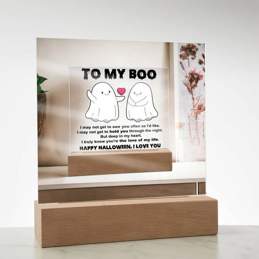 My Boo - Love Of My Life Acrylic Plaque - JENACDirect