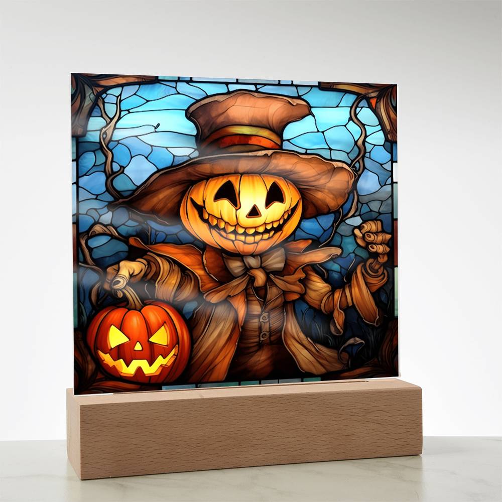 Halloween Pumpkin | Acrylic Plaque - JENACDirect