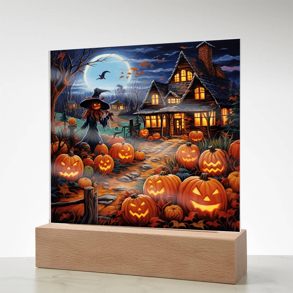 Halloween Home | Acrylic Plaque - JENACDirect