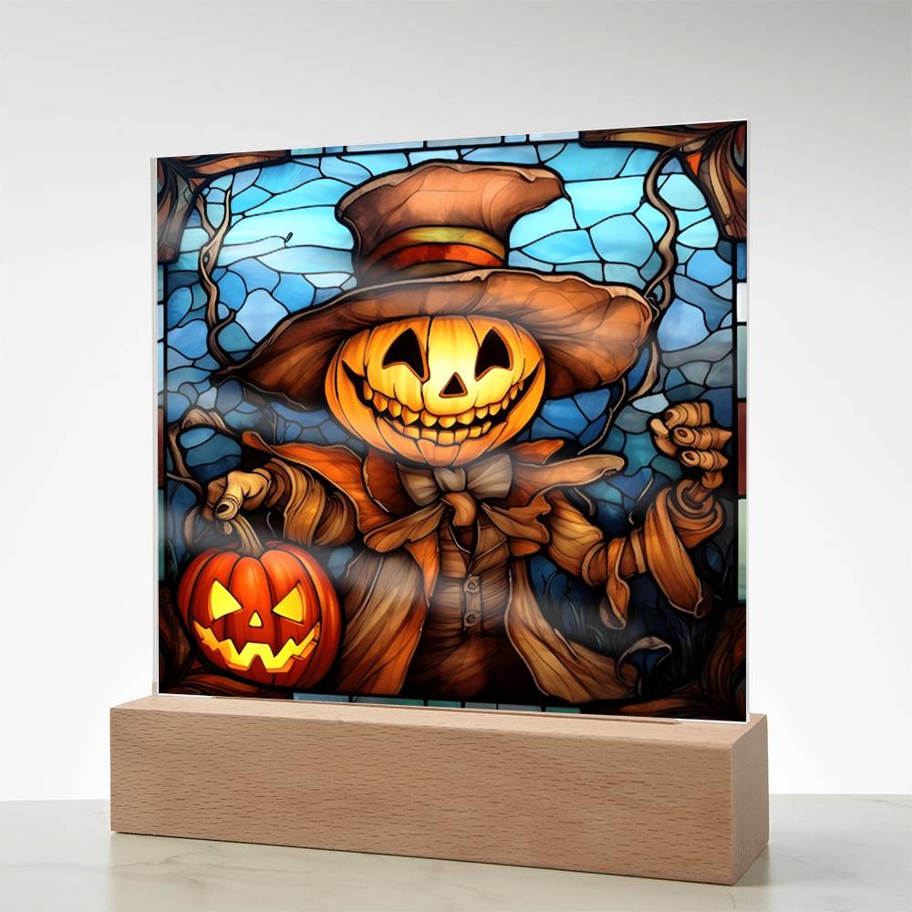 Halloween Pumpkin | Acrylic Plaque - JENACDirect