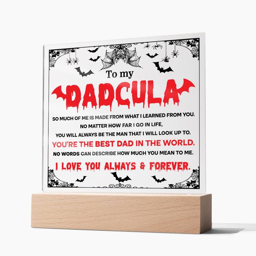 To My Dadcula Acrylic Plaque - JENACDirect