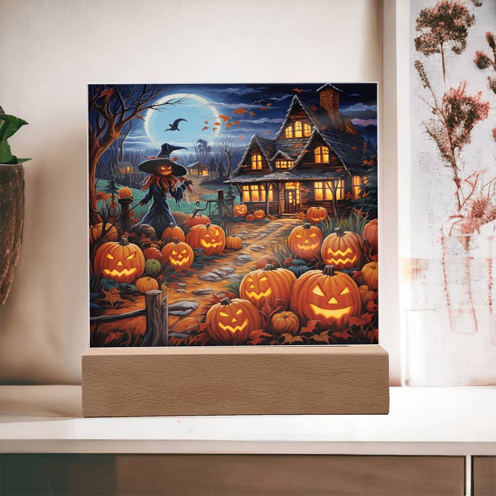 Halloween Home | Acrylic Plaque - JENACDirect