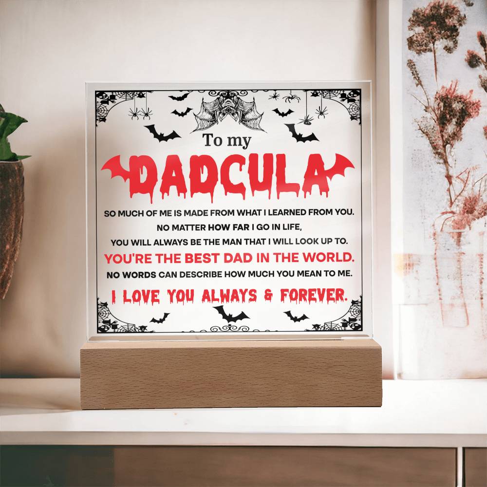 To My Dadcula Acrylic Plaque - JENACDirect