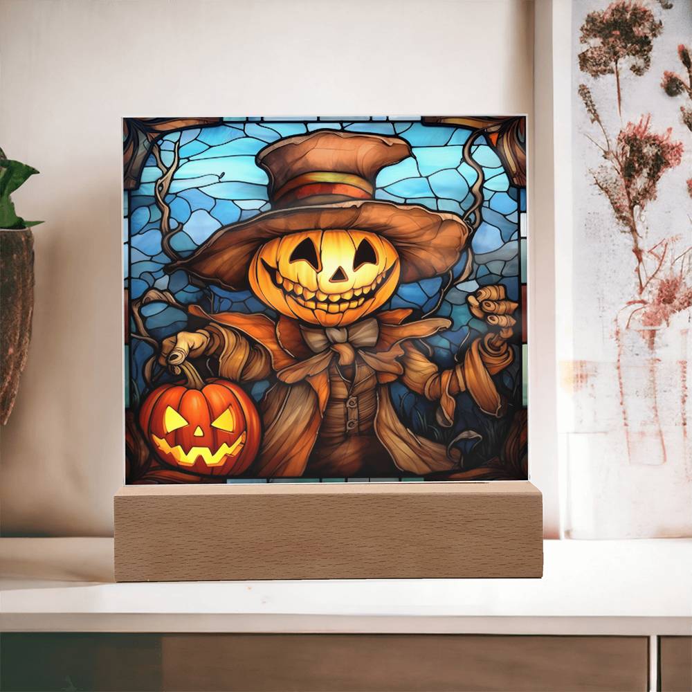 Halloween Pumpkin | Acrylic Plaque - JENACDirect