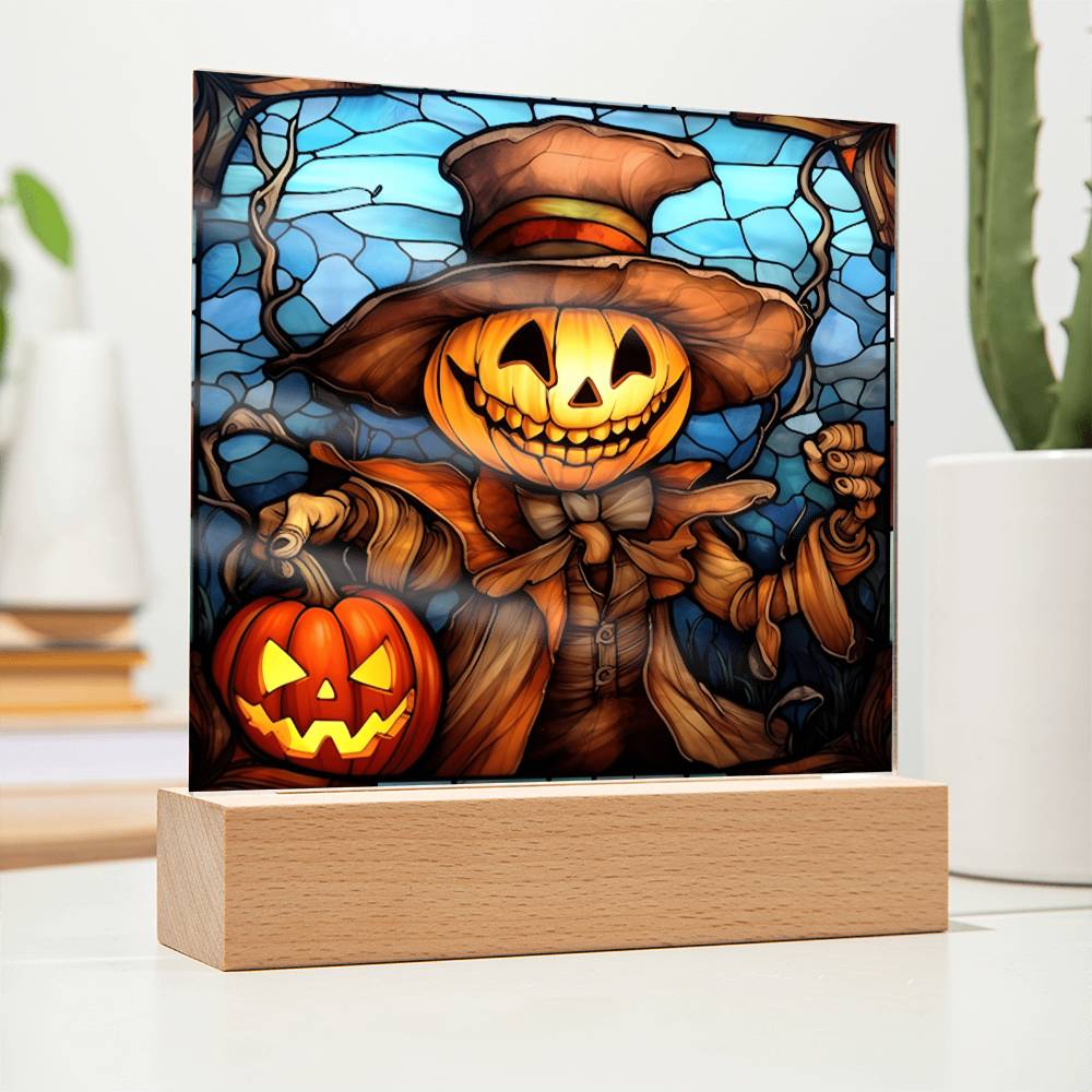 Halloween Pumpkin | Acrylic Plaque - JENACDirect