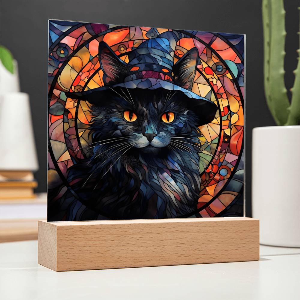 Halloween Black Cat Acrylic - JENACDirect