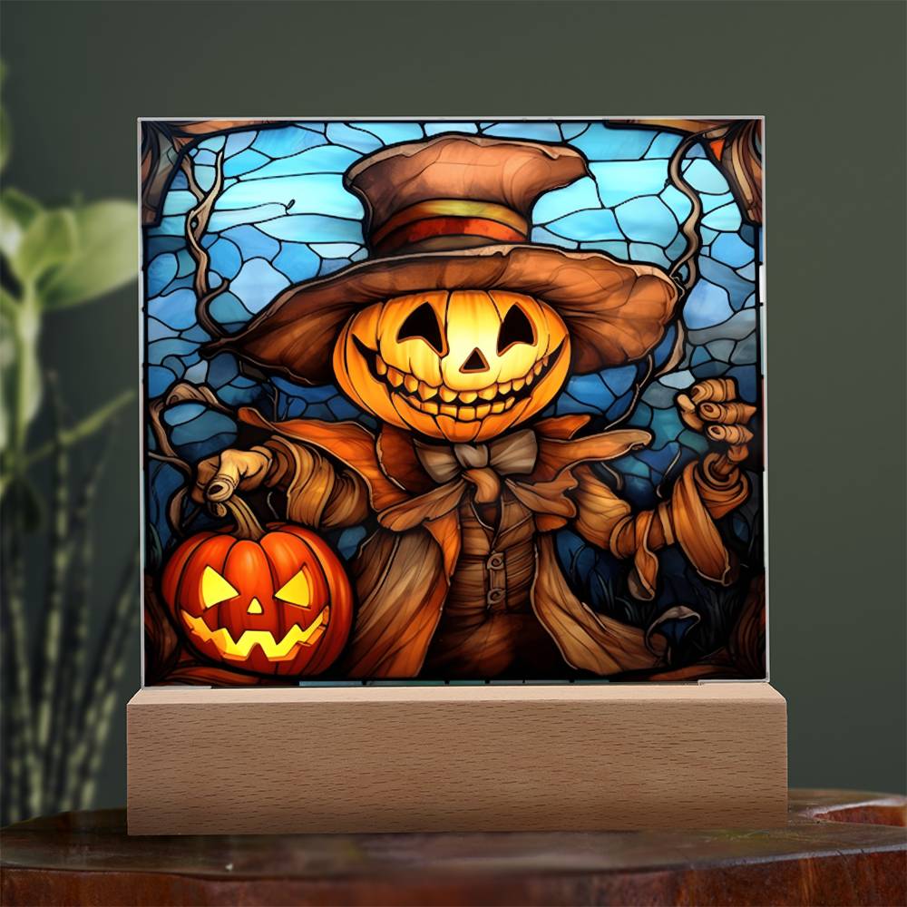 Halloween Pumpkin | Acrylic Plaque - JENACDirect