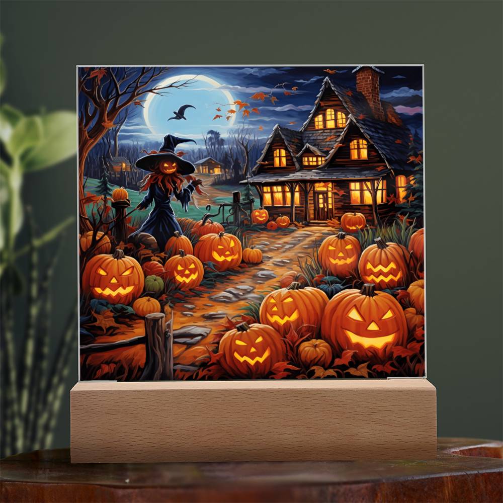 Halloween Home | Acrylic Plaque - JENACDirect