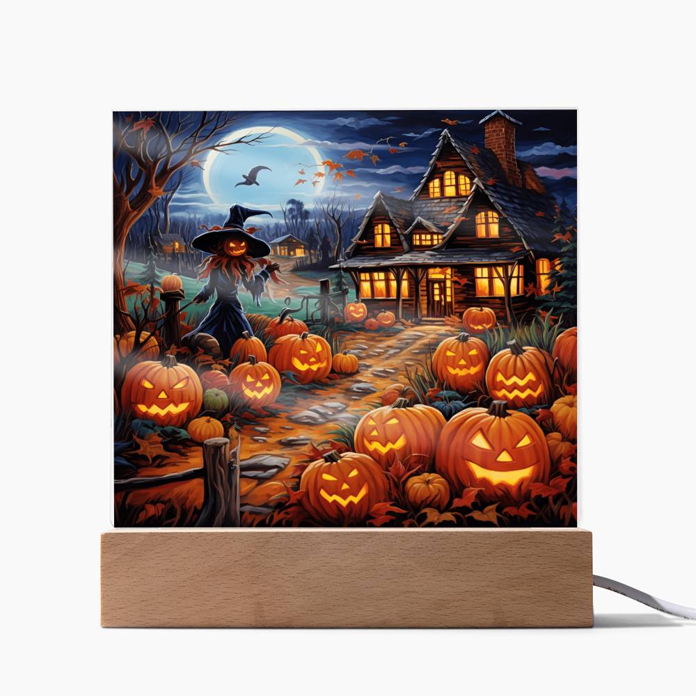 Halloween Home | Acrylic Plaque - JENACDirect