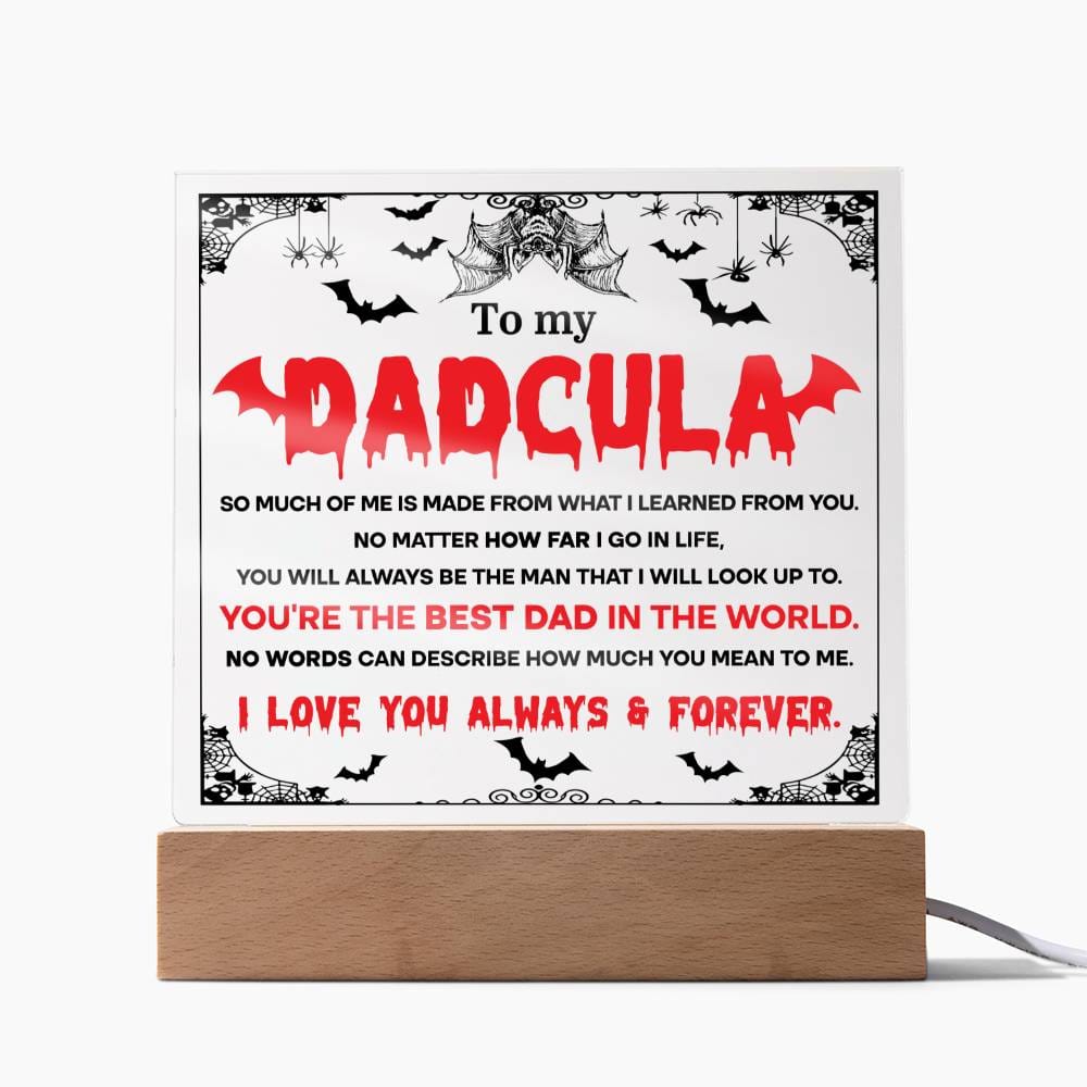 To My Dadcula Acrylic Plaque - JENACDirect