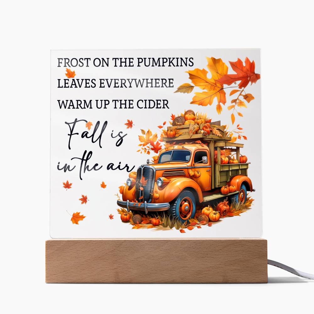 Fall Is In The Air | Acrylic Plaque - JENACDirect