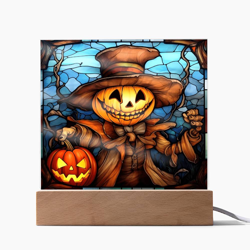 Halloween Pumpkin | Acrylic Plaque - JENACDirect