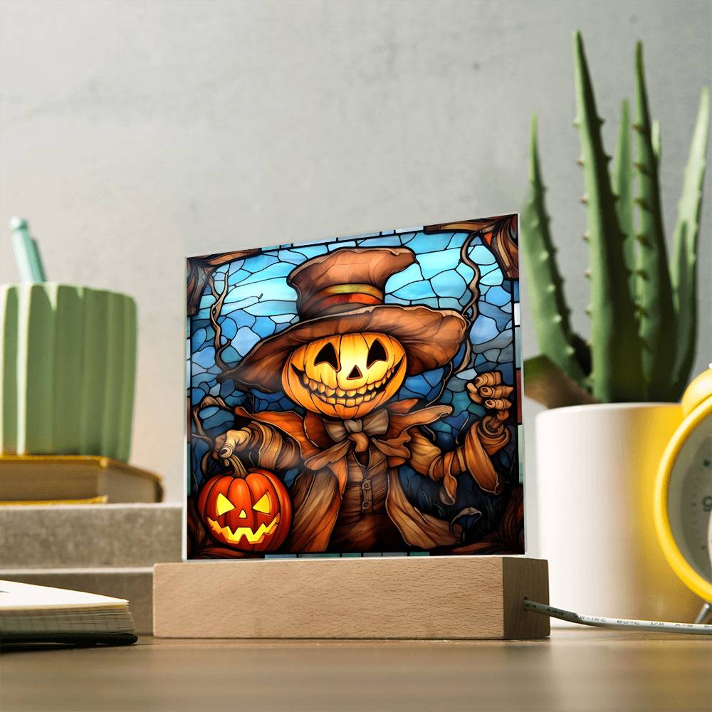 Halloween Pumpkin | Acrylic Plaque - JENACDirect