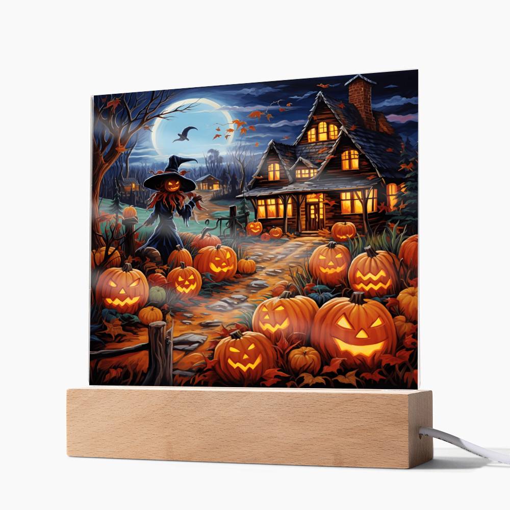 Halloween Home | Acrylic Plaque - JENACDirect