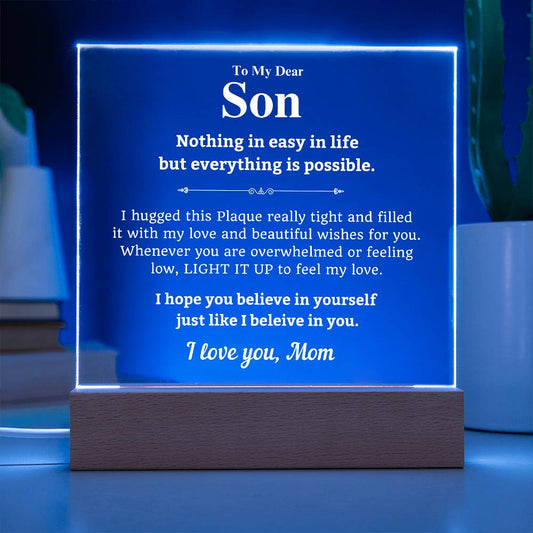 To My Dear Son | Everything Is Possible | Gift From Mom