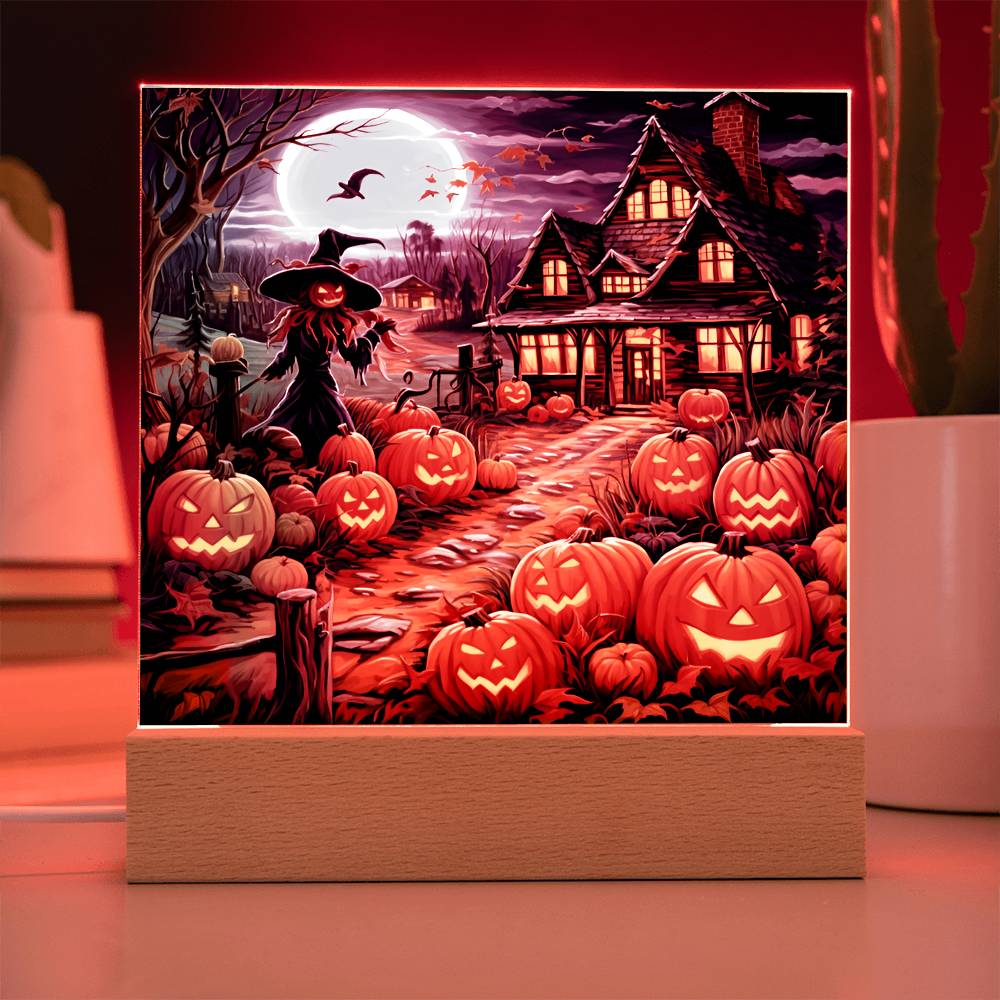 Halloween Home | Acrylic Plaque - JENACDirect