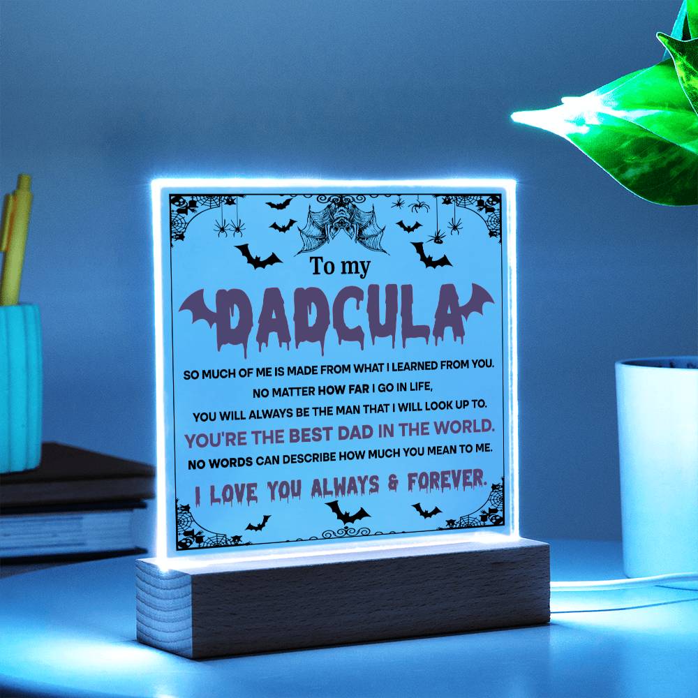 To My Dadcula Acrylic Plaque - JENACDirect