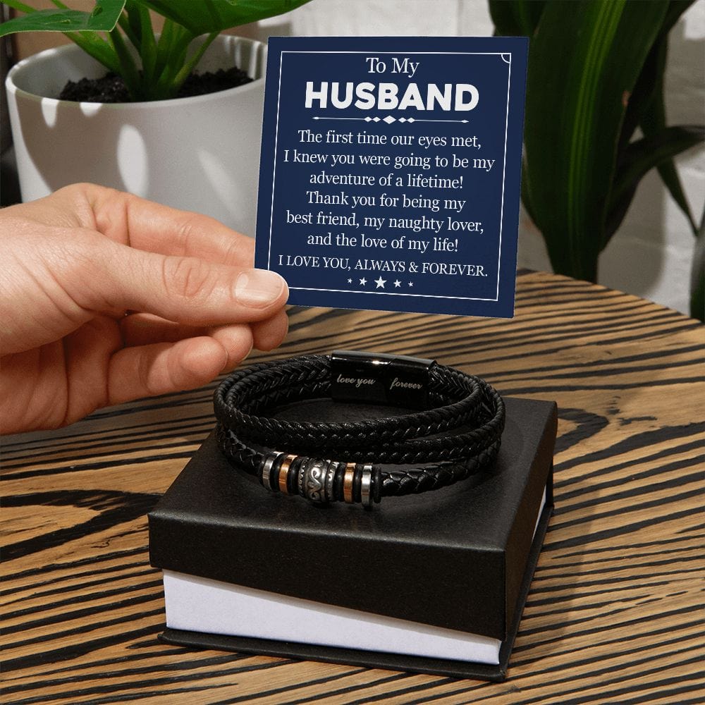 To My Husband | Love You Forever Bracelet - JENACDirect