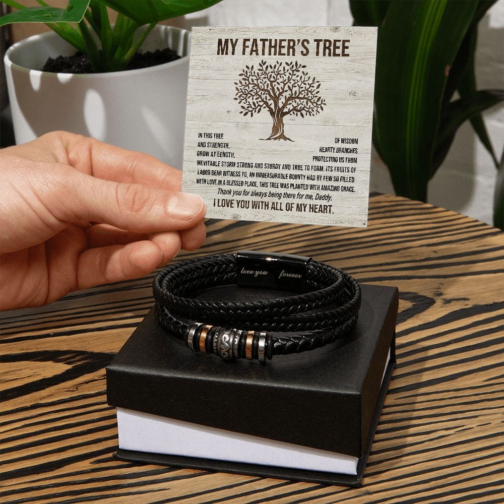 My Father's Tree Love You Forever Bracelet - JENACDirect