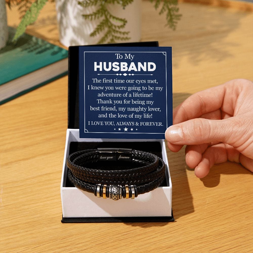 To My Husband | Love You Forever Bracelet - JENACDirect