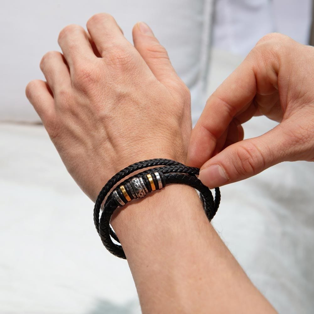 My Husband | Best  Decision | Men's Bracelet - JENACDirect