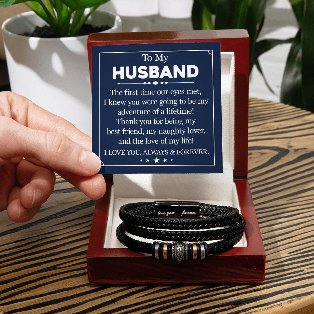 To My Husband | Love You Forever Bracelet - JENACDirect