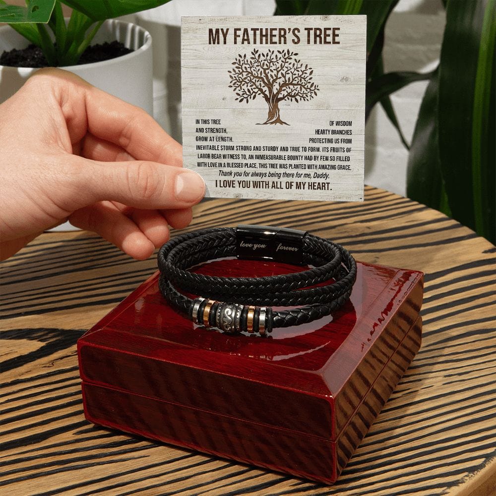 My Father's Tree Love You Forever Bracelet - JENACDirect