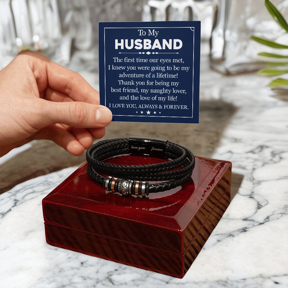 To My Husband | Love You Forever Bracelet - JENACDirect