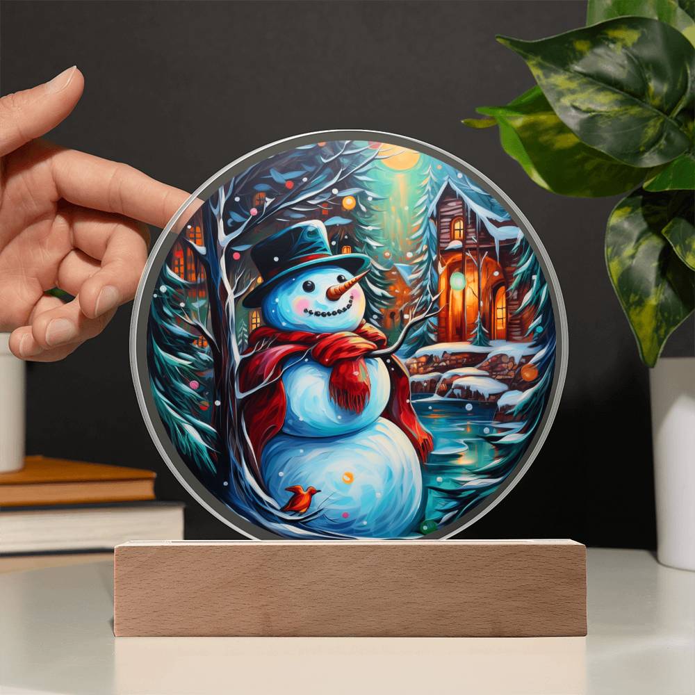 Santa Is Feeling Acrylic Plaque - JENACDirect