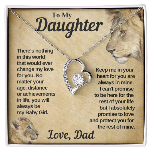 To My Daughter | Gift From Dad | Always My Baby Girl