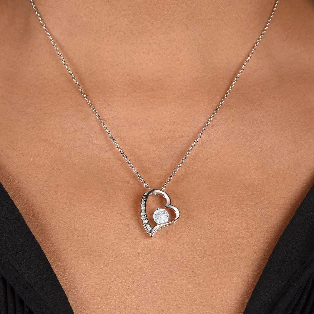 To My Daughter - Love You Unconditionally - Forever Love Necklace