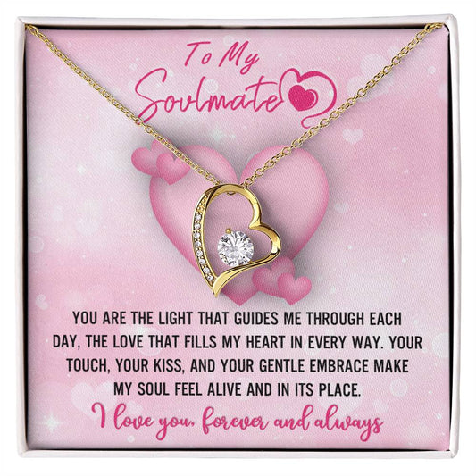 To My Soulmate | The Light | Forever Love Necklace