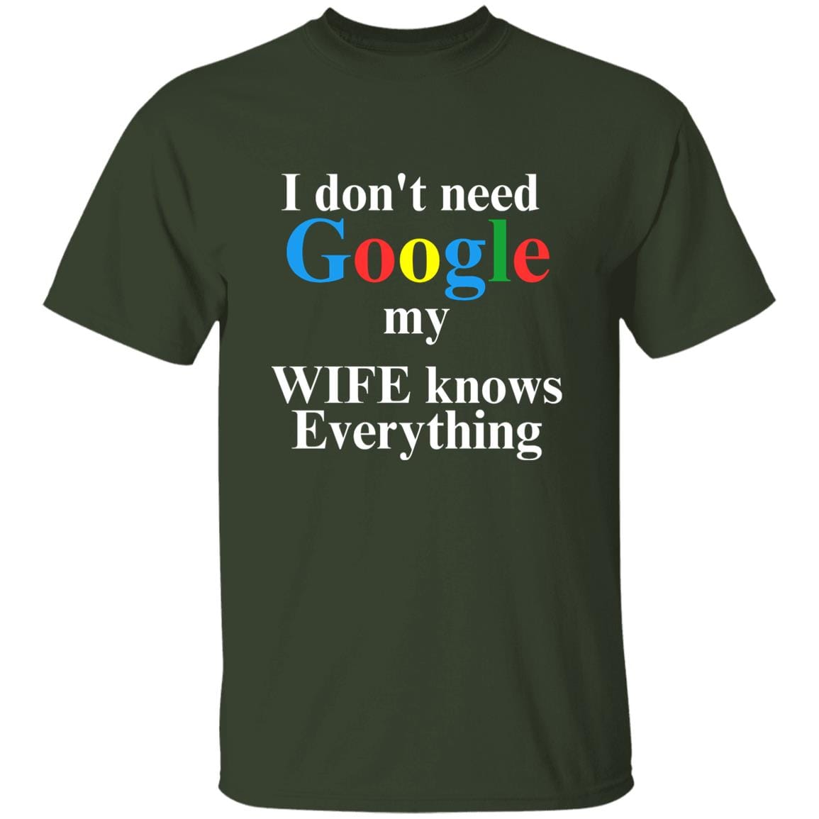 Don't need Google | Men's T-Shirt - JENACDirect