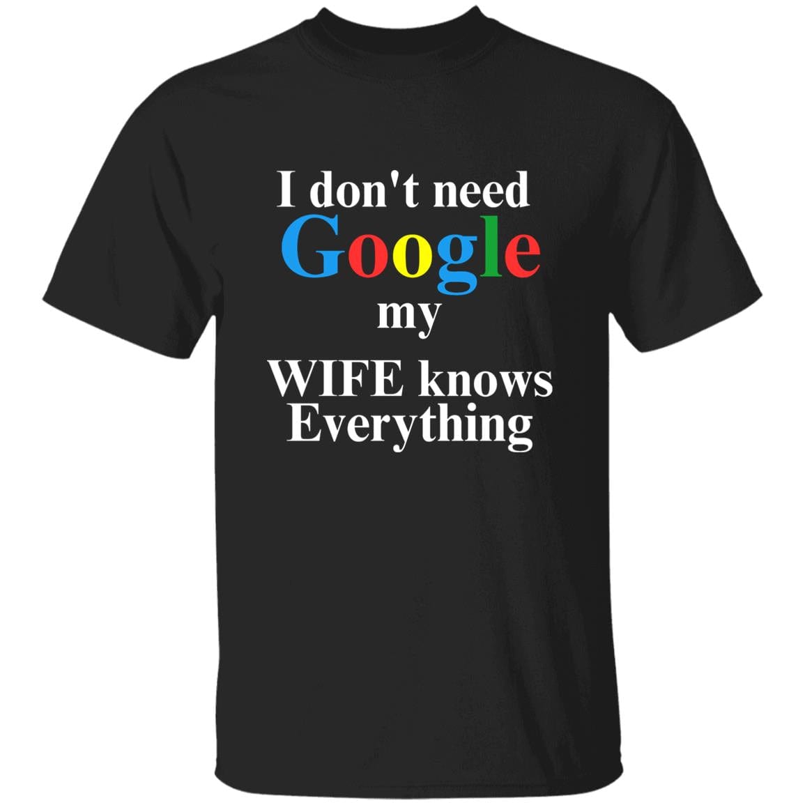 Don't need Google | Men's T-Shirt - JENACDirect