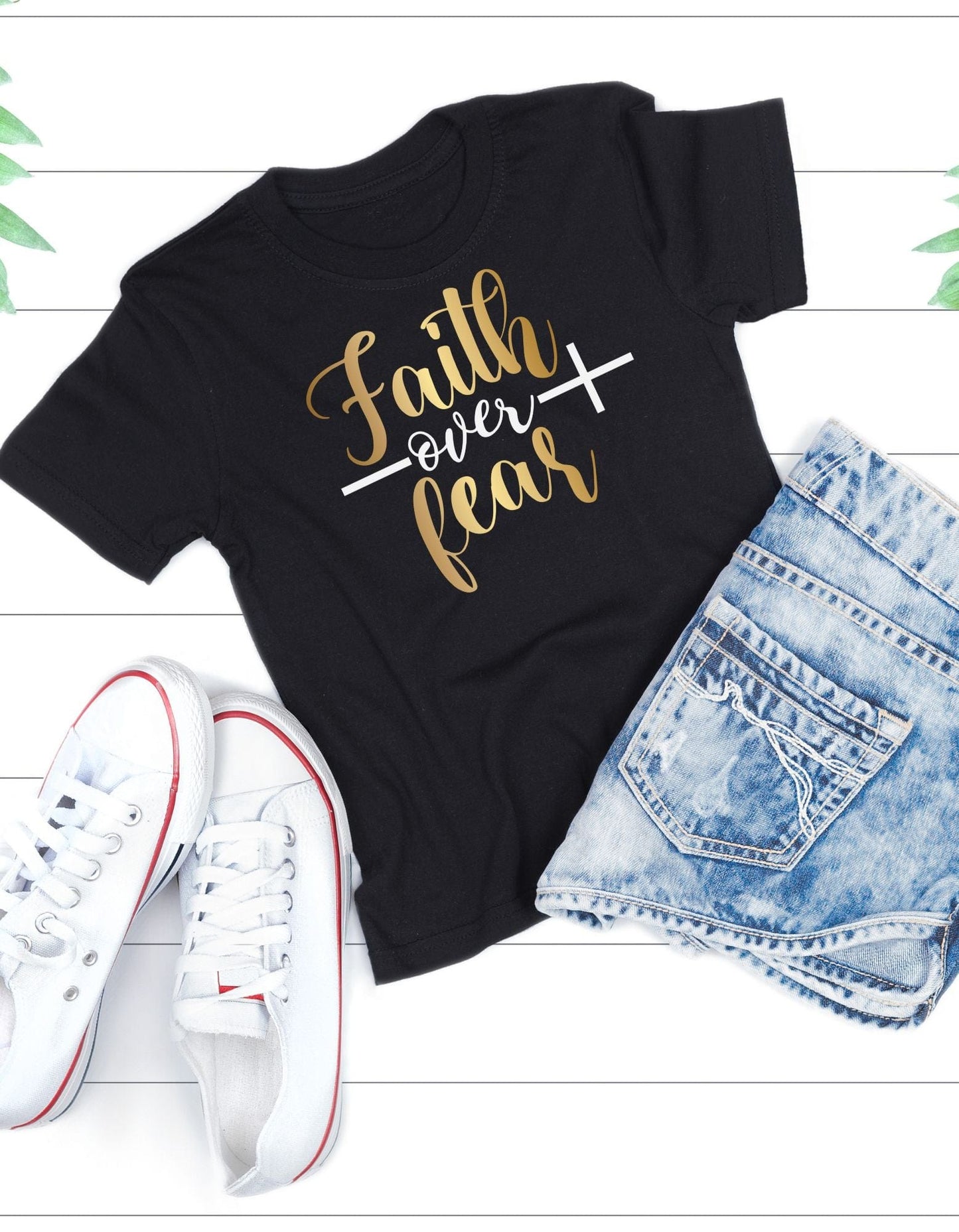 Faith over Fear Women's T-Shirt - JENACDirect